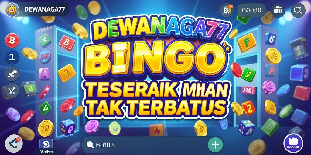 Screenshot gameplay DEWANAGA77 yang menunjukkan keseruan Bingo.