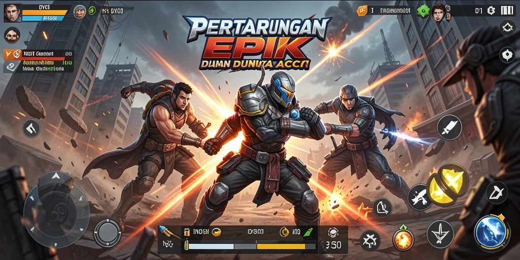 Tampilan menarik dari gameplay DY01 yang penuh aksi.