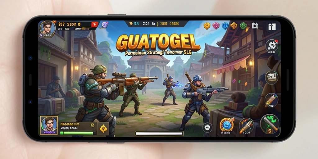 Tampilan gameplay GUATOGEL yang seru dan strategis.
