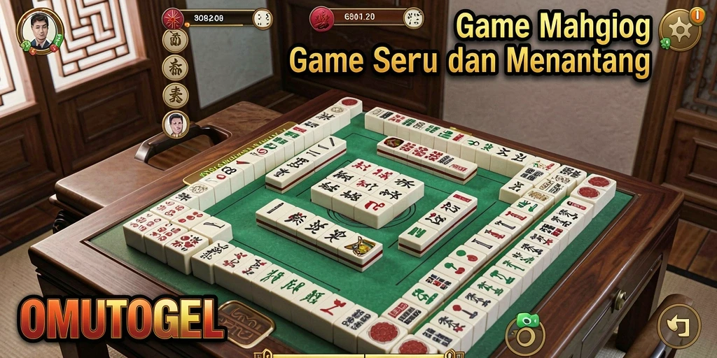 Tangkapan layar OMUTOGEL menampilkan gameplay Mahjong yang menarik.