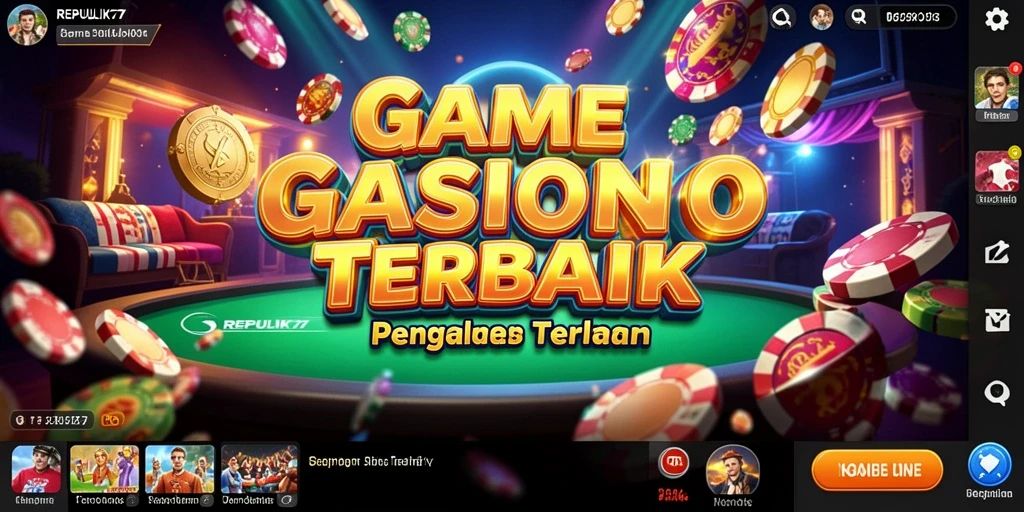 Tampilan gameplay yang seru dan grafis menarik dari REPUBLIK77.