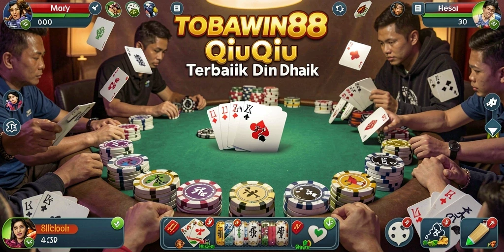 Gameplay seru dalam TOBAWIN88 dengan berbagai fitur QiuQiu.
