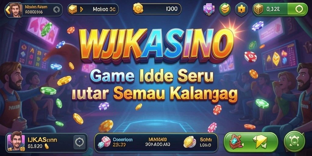 Tampilan gameplay seru WJKASINO dengan pengalaman Idle yang menyenangkan.
